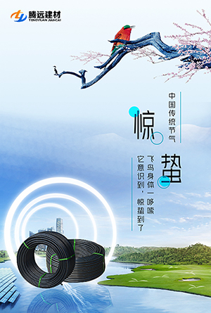 惊蛰至，PE管焕新城市脉络